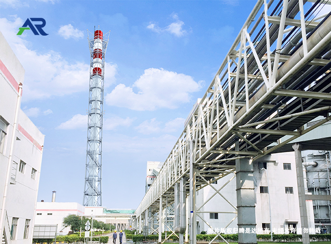 塔架式鋼煙囪 塔架式鋼煙囪
