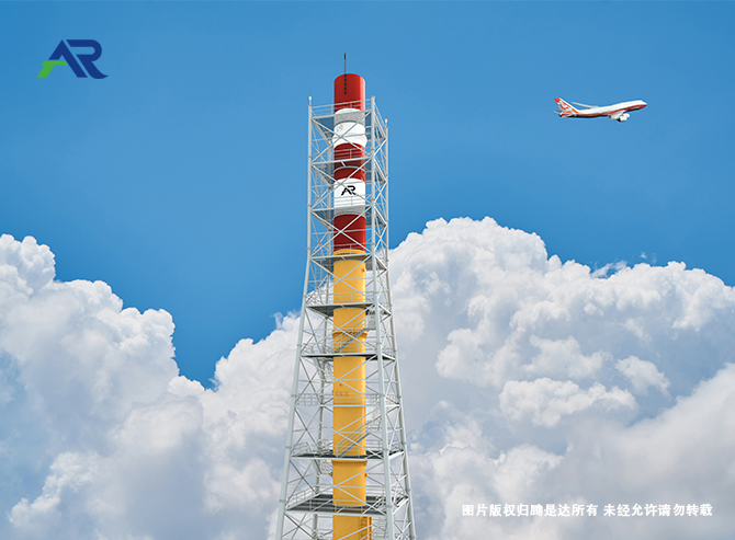 塔架式爬梯煙囪 塔架式爬梯煙囪