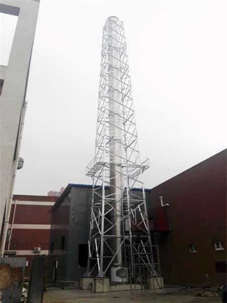 塔架式煙囪外壁防腐材料 塔架式煙囪外壁防腐材料