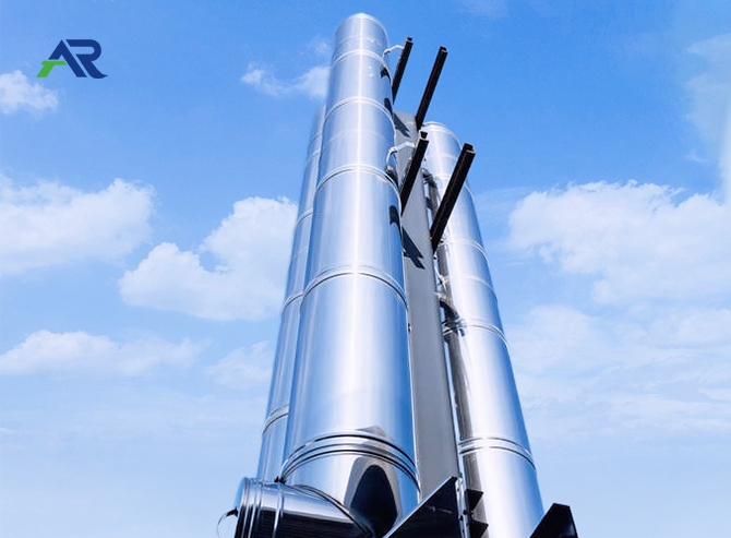 自立式鋼煙囪的高度是多少 自立式鋼煙囪的高度是多少