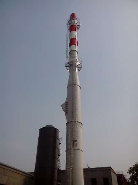 套筒自立式鋼煙囪 套筒自立式鋼煙囪