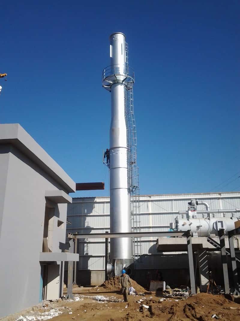 不銹鋼煙囪的高效除塵措施 不銹鋼煙囪的高效除塵措施